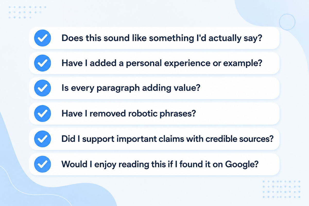 Before You Hit Publish, Ask Yourself
