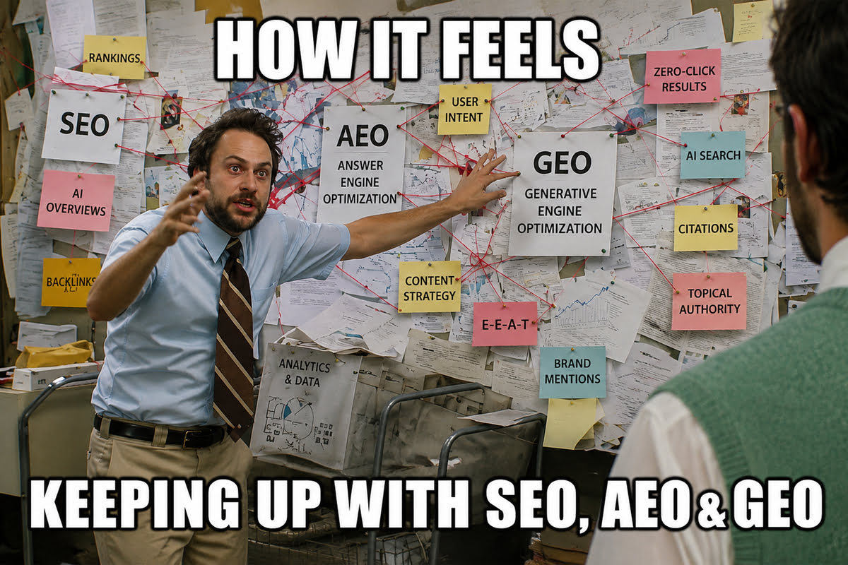 SEO, AEO, and GEO Come Together