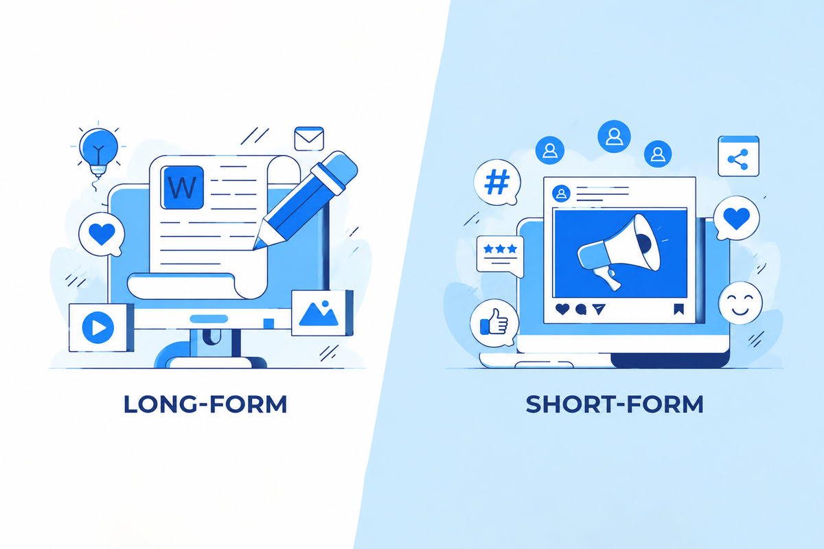 Short Form Content vs Long Form Content for Gen Z